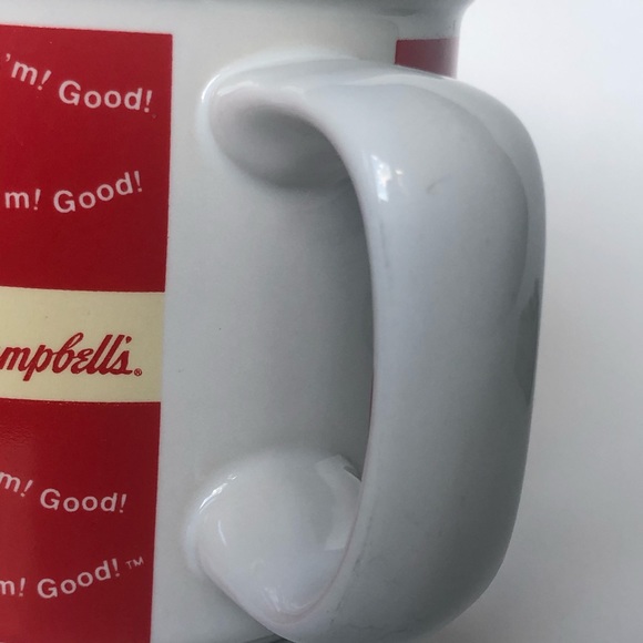 Campbell's Soup 1998 Kids Fall Winter Vintage Ceramic Soup Mug Cup EUC - Picture 8 of 11